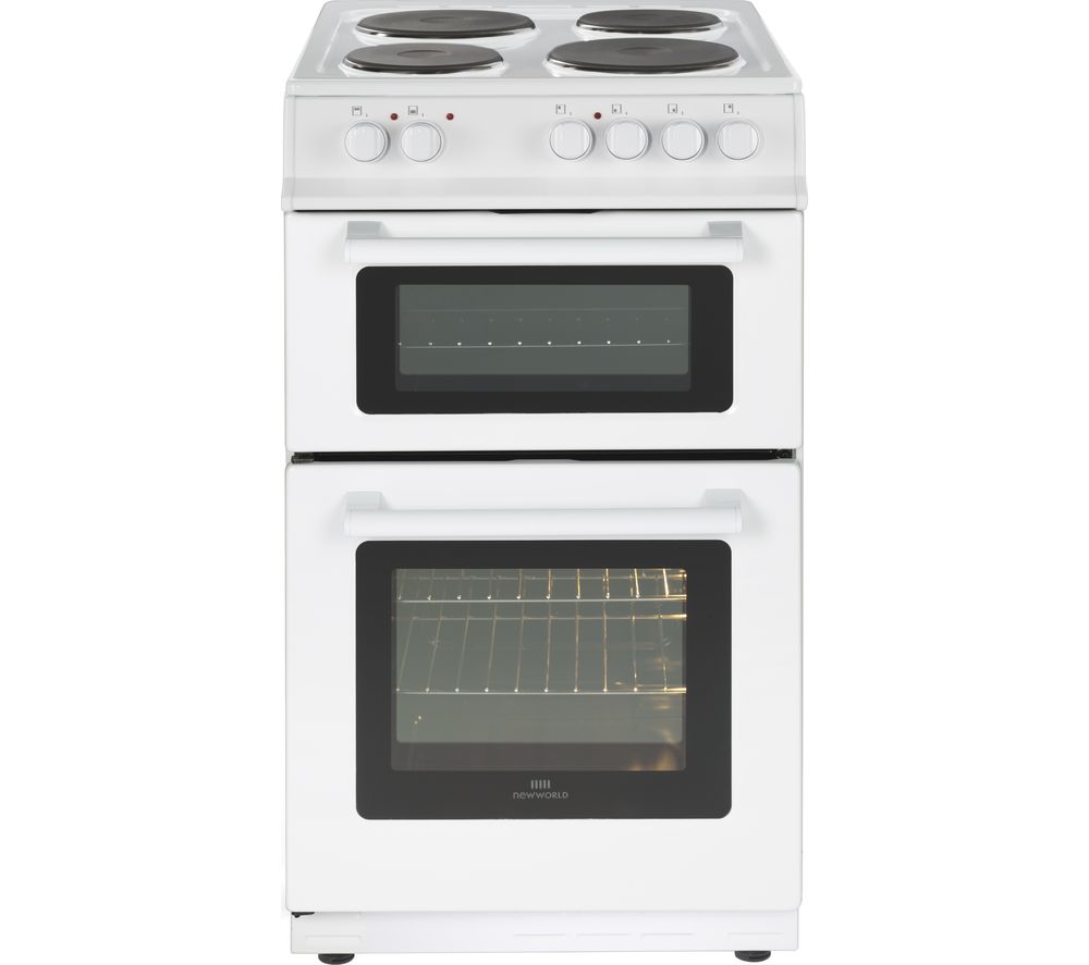 NEW WORLD 50ET 50 cm Electric Cooker – White, White