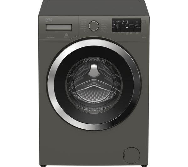 BEKO WY84244G 8 kg 1400 Spin Washing Machine - Grey, Grey