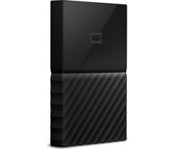 WD My Passport for Mac Portable Hard Drive - 1 TB, Black