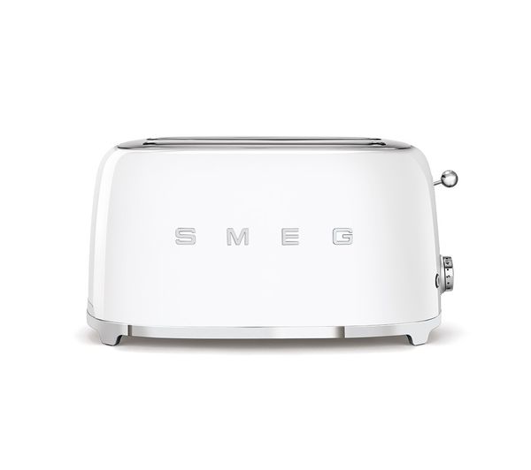 Image of SMEG TSF02WHUK 4-Slice Toaster - White