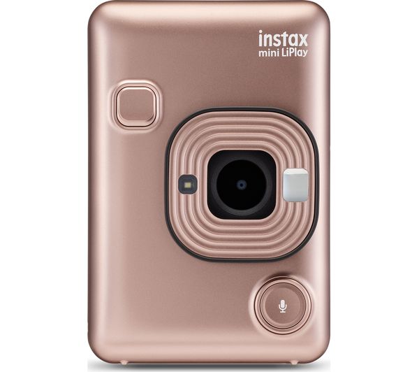 Image of INSTAX LiPlay Digital Instant Camera - Blush Gold