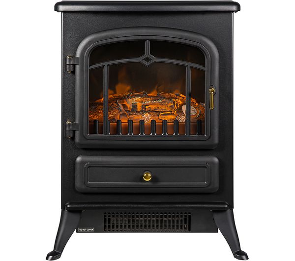 Russell Hobbs Rhefstv1002b Electric Fire Stove Black