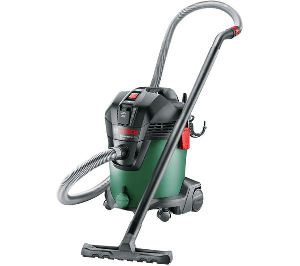 Bosch Advancedvac 20 Cylinder Wet Dry Vacuum Cleaner Black Green