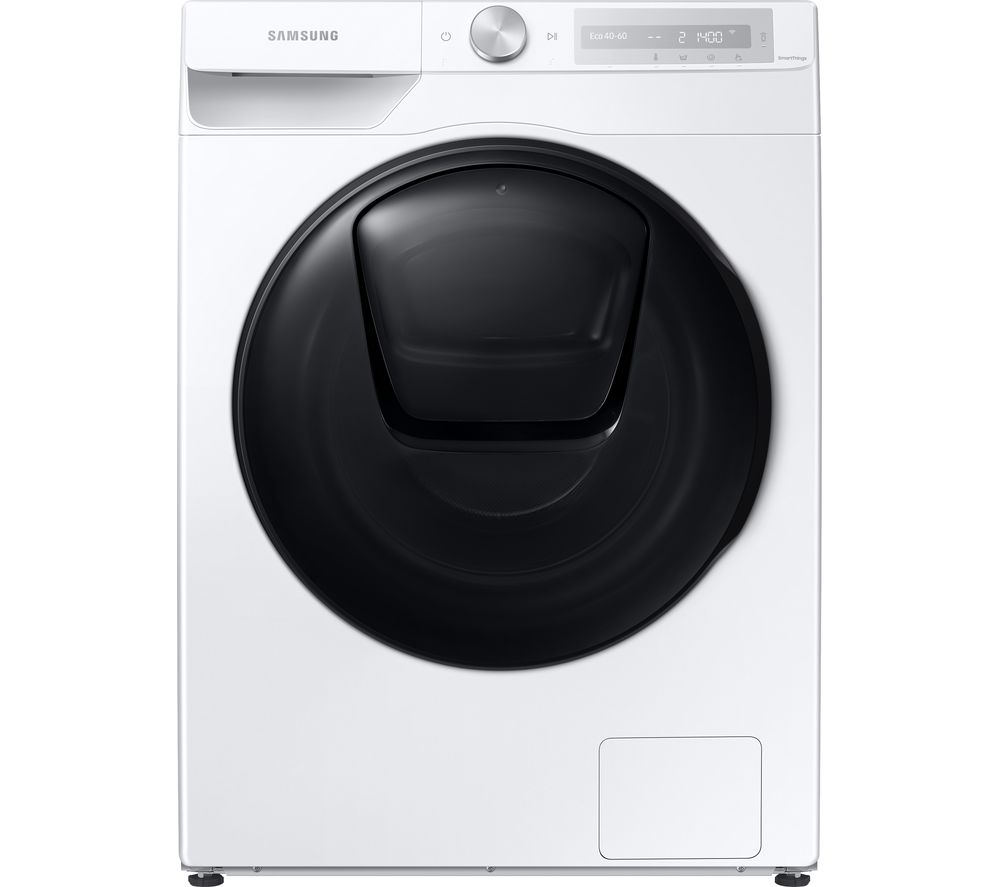 SAMSUNG Series 6 AddWash WD90T654DBH/S1 WiFi-enabled 9 kg Washer Dryer – White