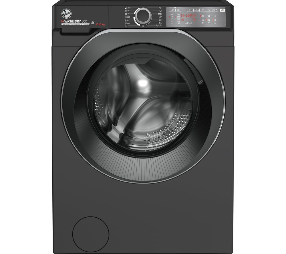 HOOVER H-Wash 500 HDDB 4106AMBCR WiFi-enabled 10 kg Washer Dryer - Graphite, Graphite