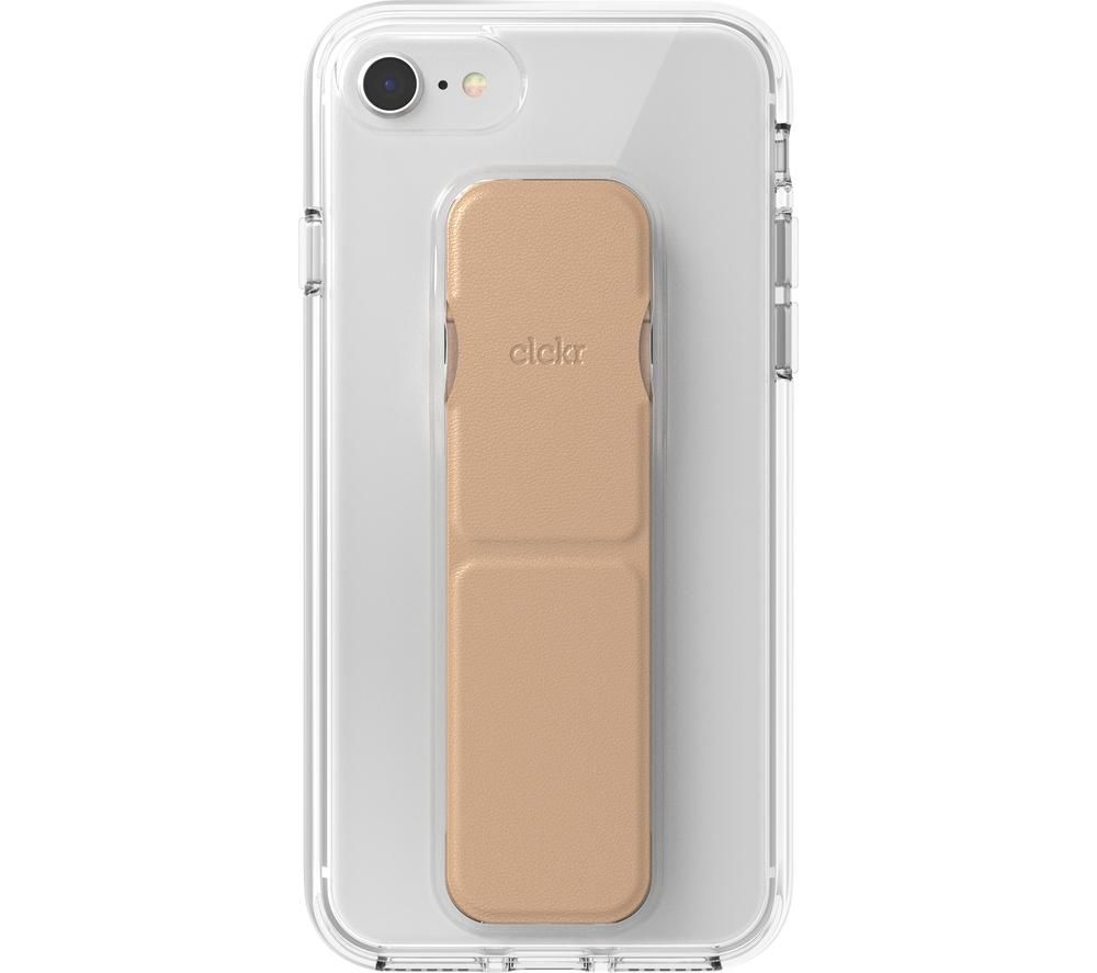 iPhone 6/6S/7/8/SE 2nd Gen Case - Clear & Gold