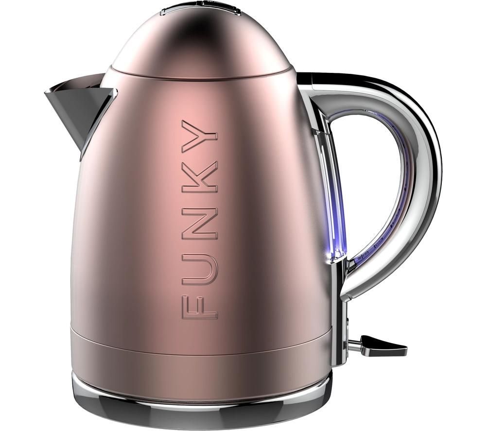 Buy FUNKY APPLIANCE Jug Kettle Rose Gold Free Delivery Currys