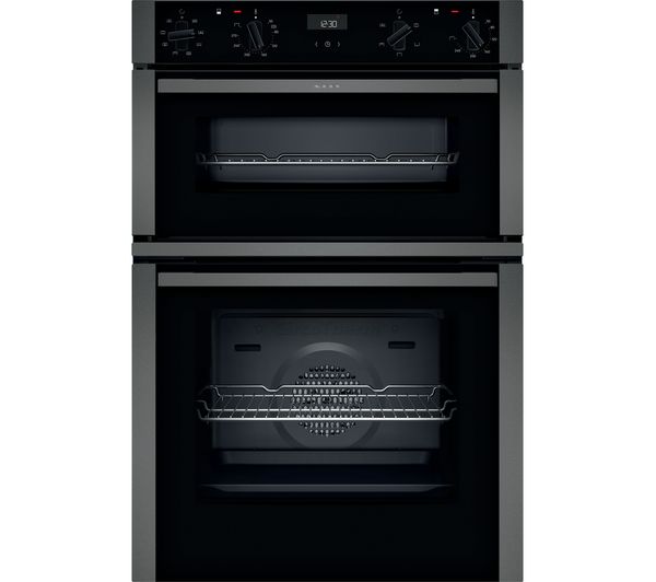 Neff N50 U1ace2hg0b Electric Double Oven Graphite