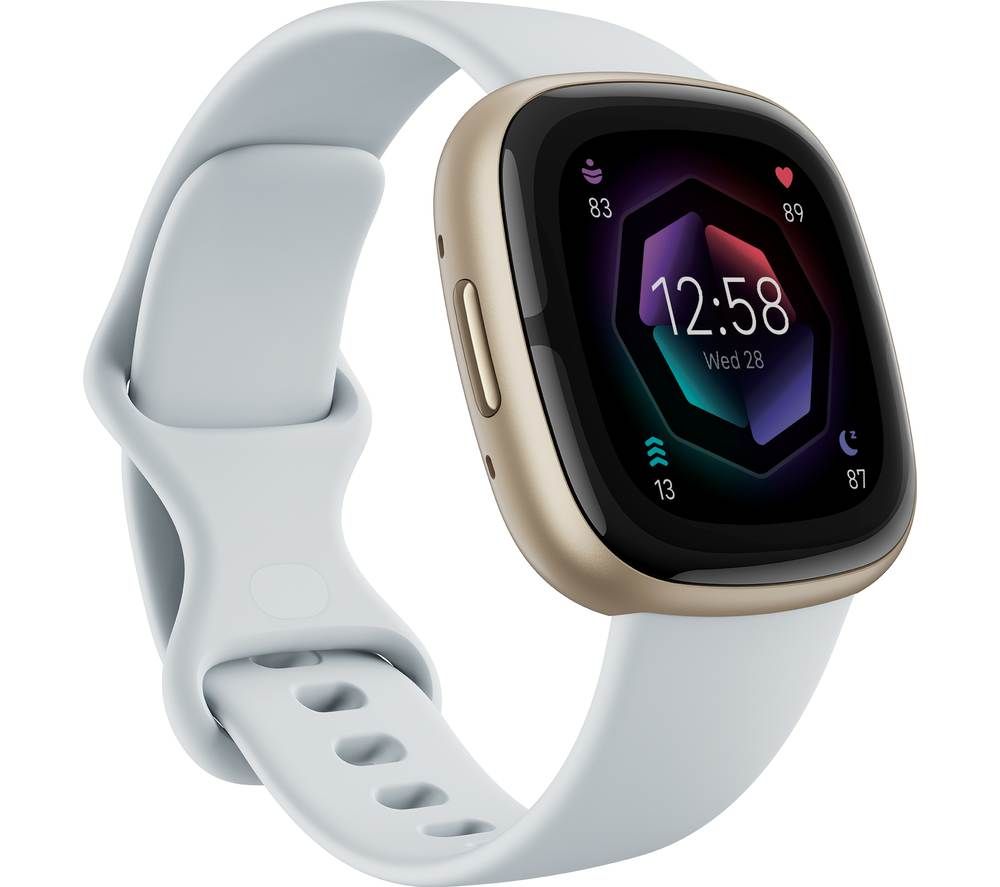 Sense 2 Smart Watch - Blue Mist & Soft Gold