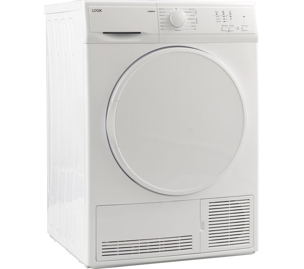 - LOGIK LCD8W23 8 kg Condenser Tumble Dryer - White - Currys Business