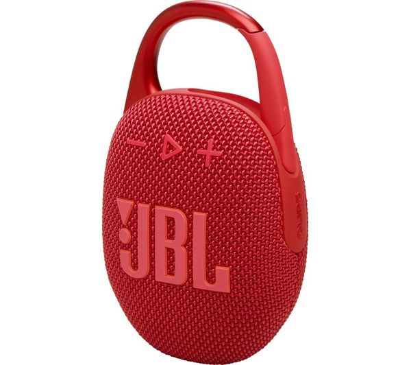 JBL Clip 5 Portable Bluetooth Speaker - Red