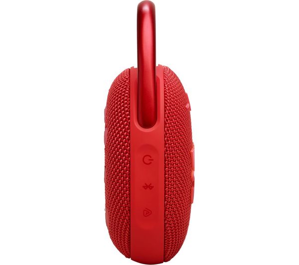 JBL Clip 5 Portable Bluetooth Speaker - Red - 475072 - Currys Business