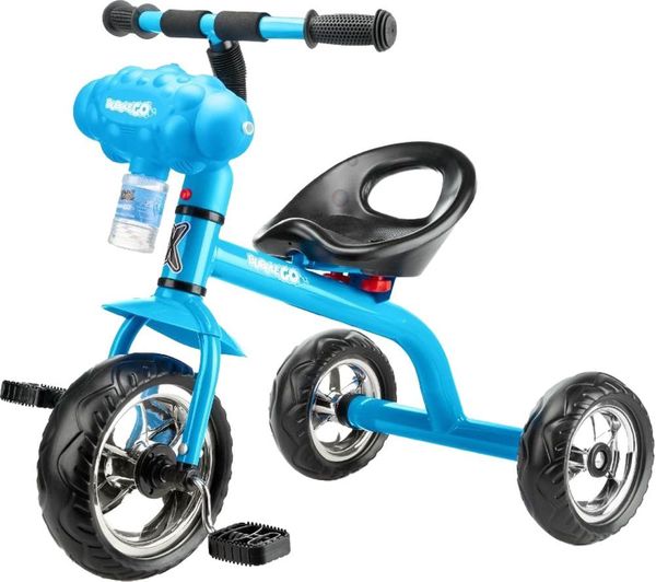 Xootz Bubble Go Trike Kids Tricycle Blue