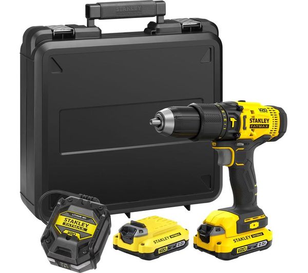 STANLEY Fatmax V20 SFMCD711 Cordless Hammer Drill & Driver Set