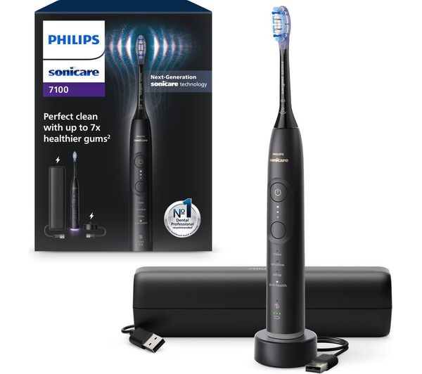 Philips Sonicare Series 7100 Hx7421 01 Electric Toothbrush Black
