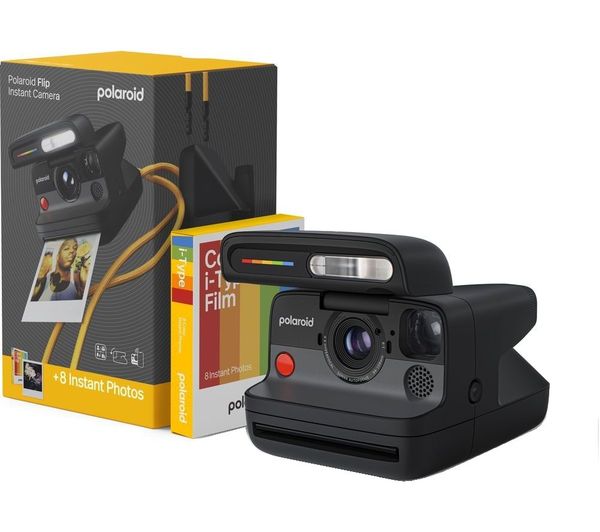 POLAROID Flip Instant Camera Everything Box - Black