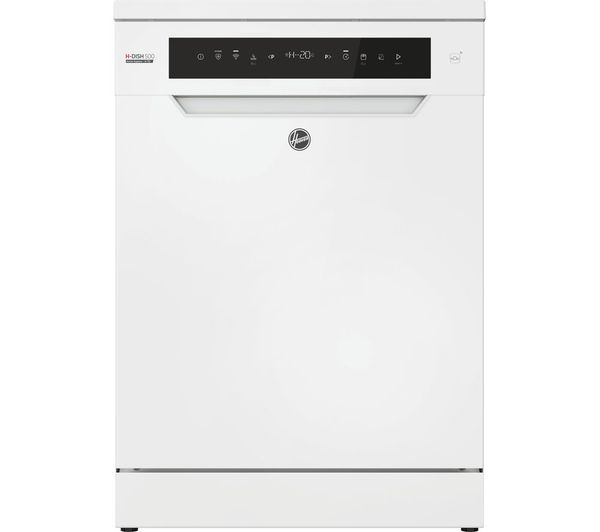 Hoover H Dish 500 Hf 4b7f0w 80 Full Size Wifi Enabled Dishwasher White