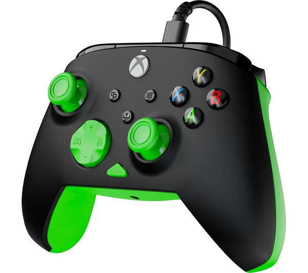 An image of TURTLE BEACH Rematch Core Controller for Xbox & PC - Black & Green