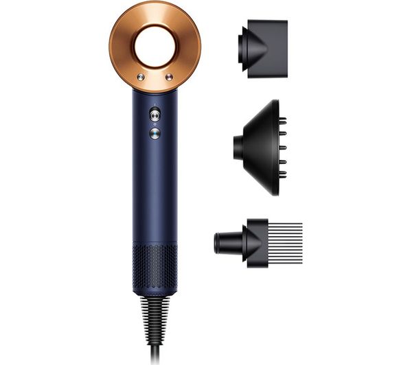 Dyson Supersonic Curly Coily Hair Dryer Prussian Blue Rich Copper