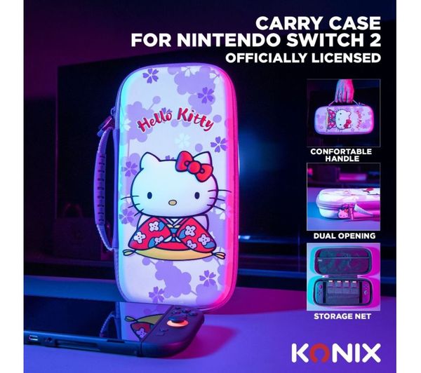 KONIX Hello Kitty 3D Nintendo Switch 2 Protection Case - 0303643 ...