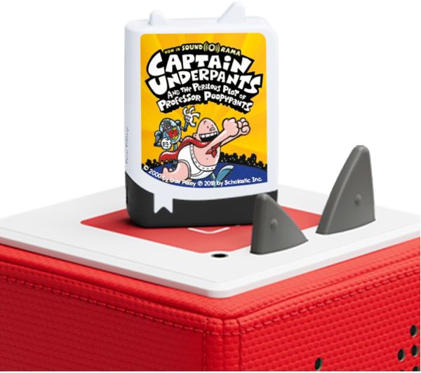 An image of TONIES Pocket Audio Book - Dav Pilkey: Captain Underpants and the Perilous Plot of Professor Poopypants