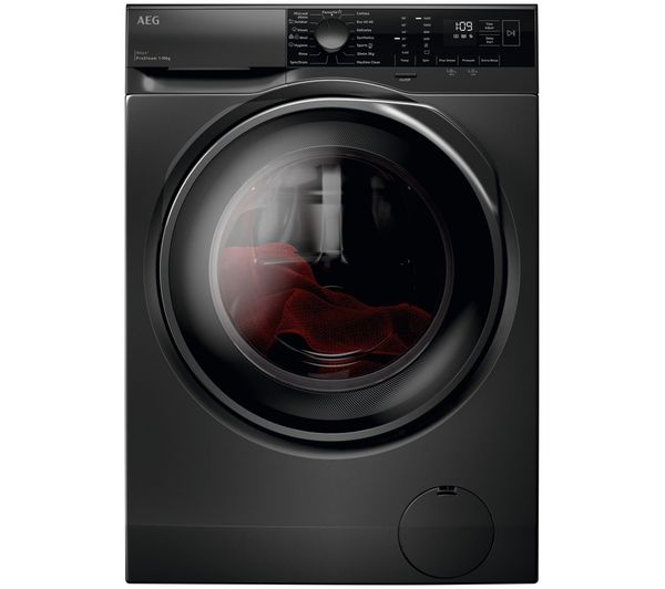 An image of AEG 6000 ProSense LFO7114AU4B 10 kg 1400 Spin Washing Machine - Onyx