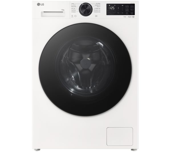An image of LG Series 5 AI Direct Drive F4X5013TWB 13 kg 1400 Spin Washing Machine - White