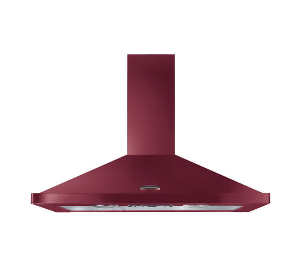 Rangemaster CLAHDC110CY/C Chimney Cooker Hood - Cranberry, Cranberry