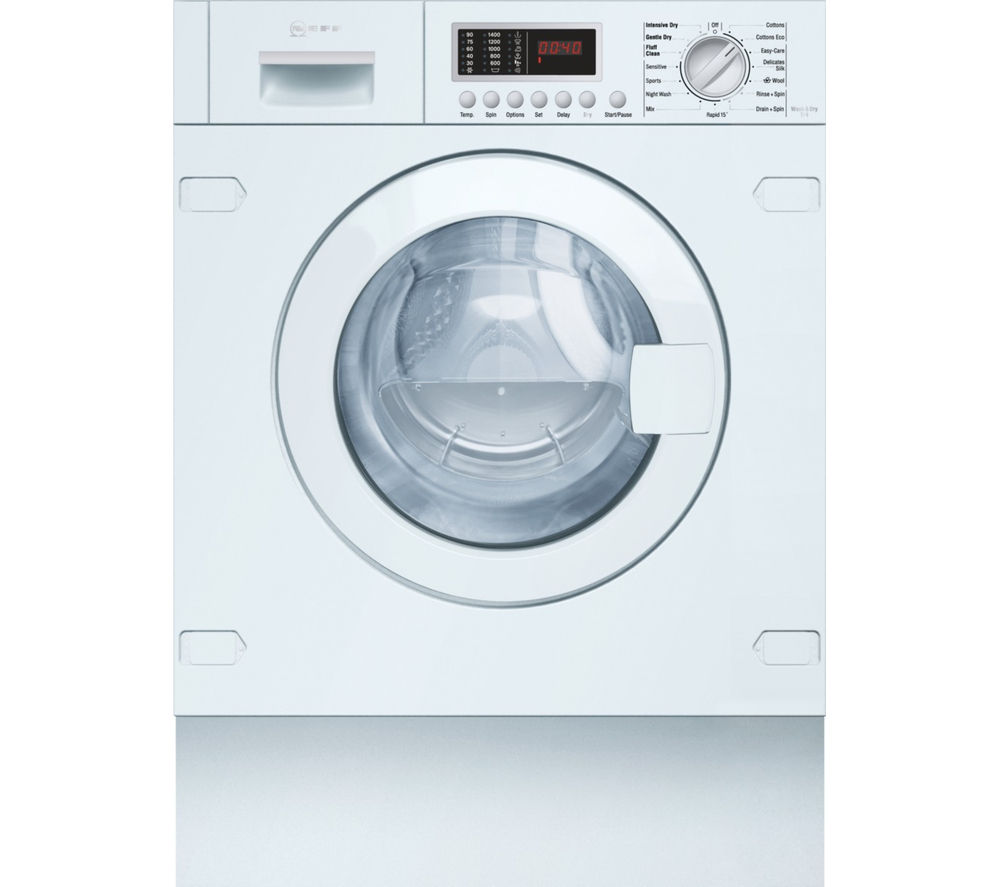 NEFF V6540X1GB Integrated Washer Dryer Reviews Reviewed February 2024