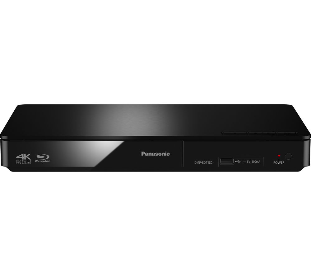 PANASONIC DMP-BDT180EB Smart 3D Blu-ray & DVD Player specs