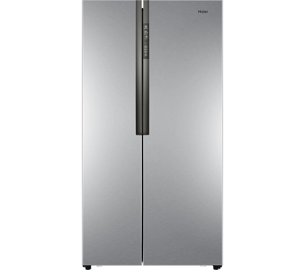 HAIER American-Style Fridge Freezer Silver HRF-521DS6, Silver Review