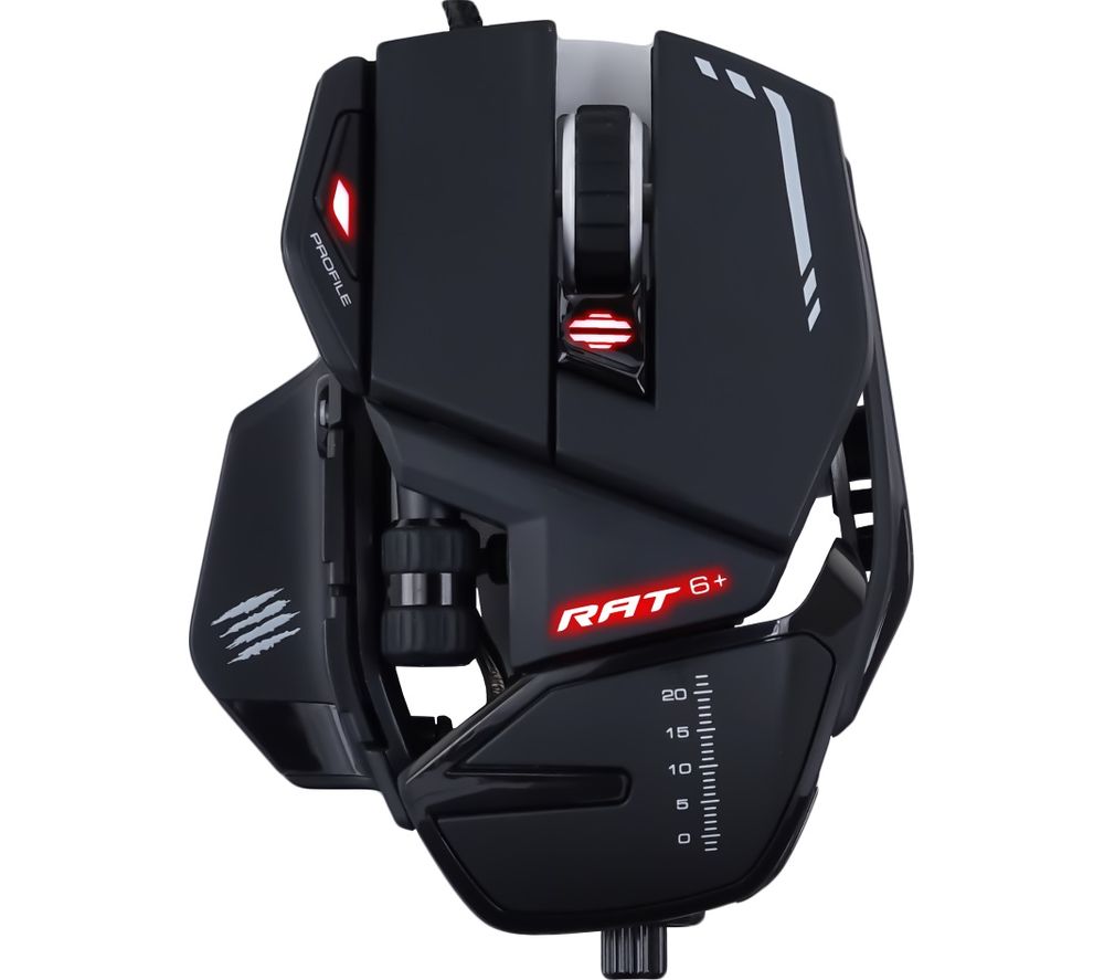 MAD CATZ R.A.T 6 RGB Optical Gaming Mouse
