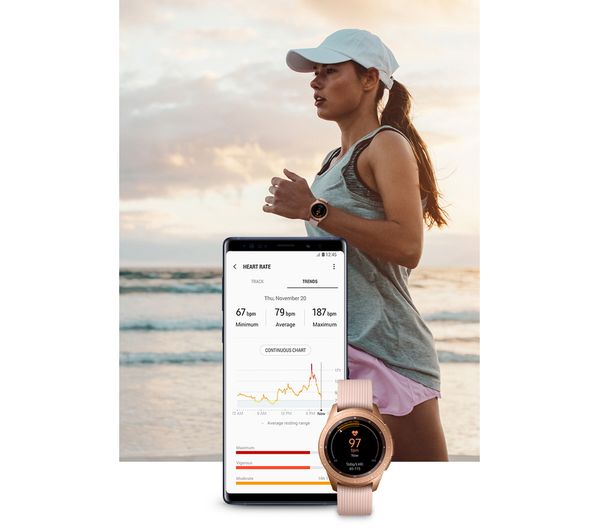 samsung galaxy watch 42mm rose gold lte