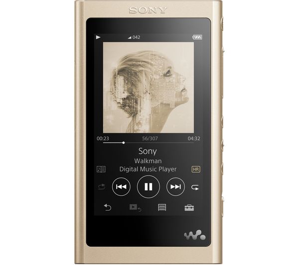 SONY Walkman NW-A55L Touchscreen MP3 Player - 16 GB, Gold