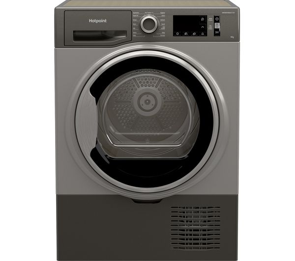 Image of HOTPOINT H3 D91GS UK 9 kg Condenser Tumble Dryer - Graphite