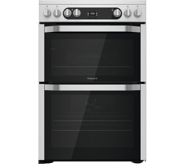 Hotpoint Multiflow Hdm67v9hcx 60 Cm Electric Ceramic Cooker Inox