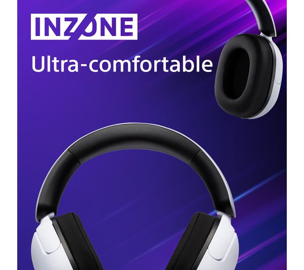 4548736133419 SONY INZONE H7 PS5 & PC Wireless Gaming Headset White