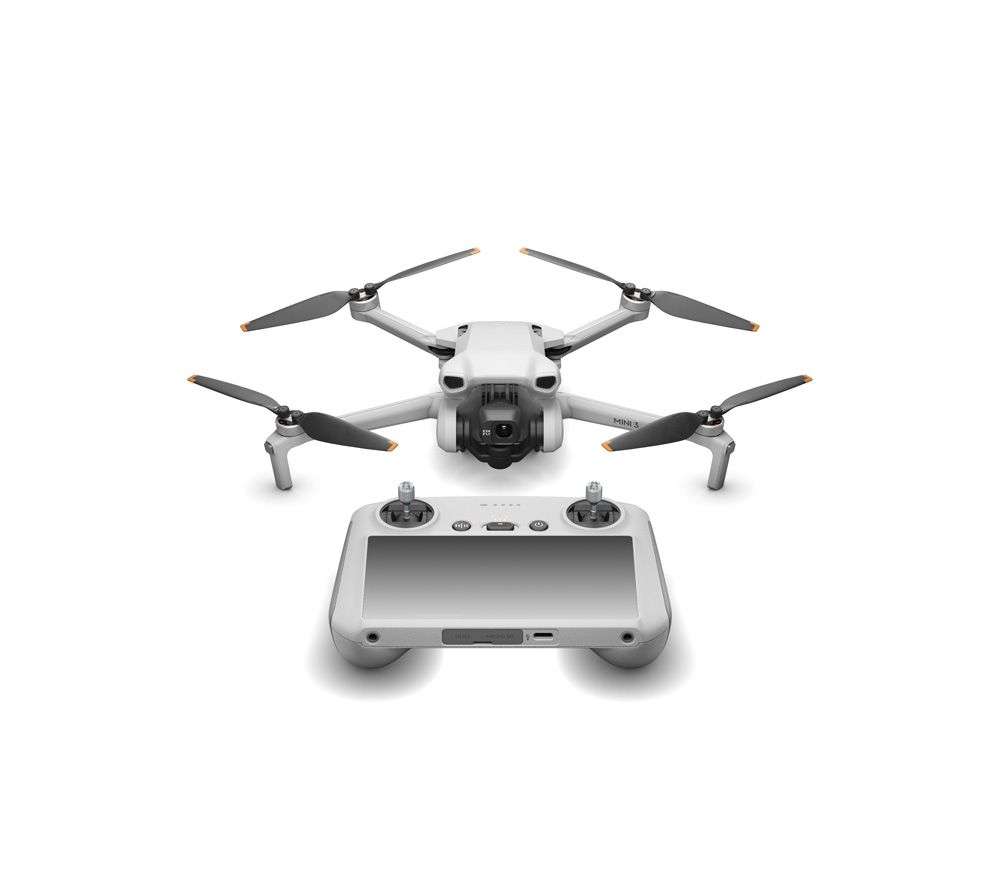 Mini 3 Drone Fly More Combo with RC Controller - Grey