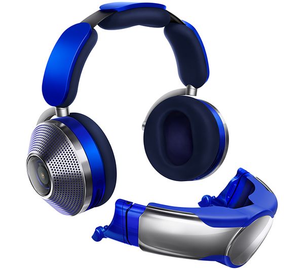 Image of DYSON Zone Wireless Bluetooth Noise-Cancelling Air Purifying Headphones - Blue