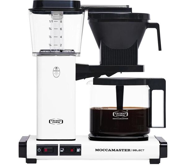 Moccamaster Kbg Select 53823 Filter Coffee Machine Matte White