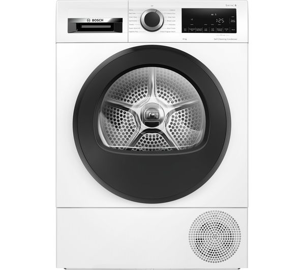 Bosch Series 6 Wqg245a0gb 9 Kg Heat Pump Tumble Dryer White