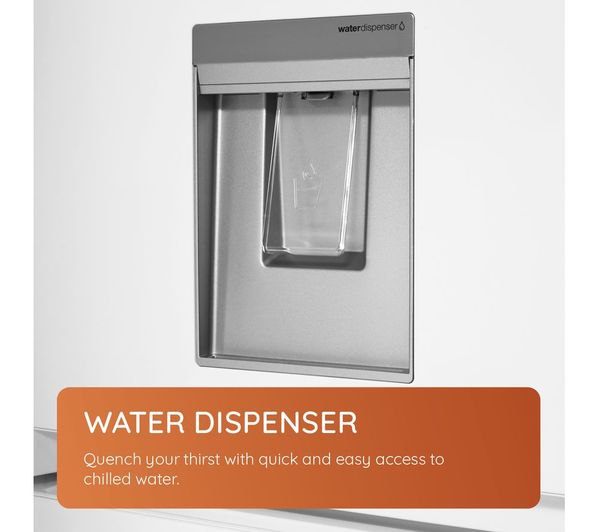 HOTPOINT Frost Free HBNF 55182 B AQUA UK 50/50 Fridge Freezer - Black ...