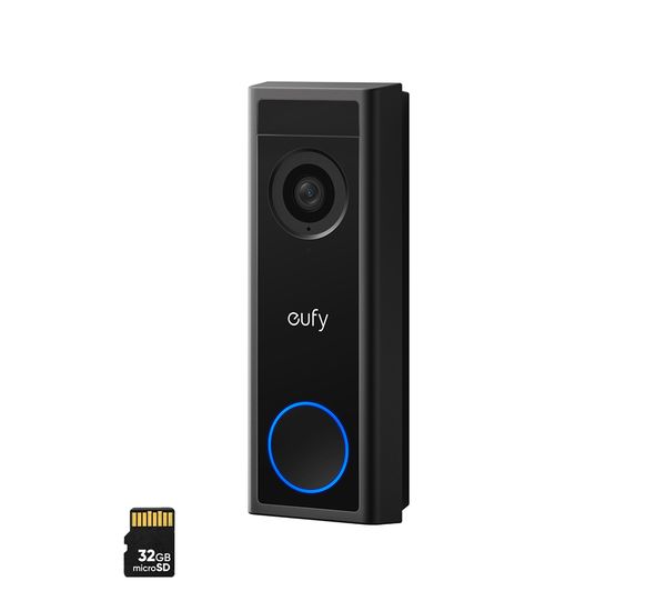 Eufy C31 2k Smart Video Doorbell With Microsd Card Eufy C31 2k Smart Video Doorbell With Microsd Card