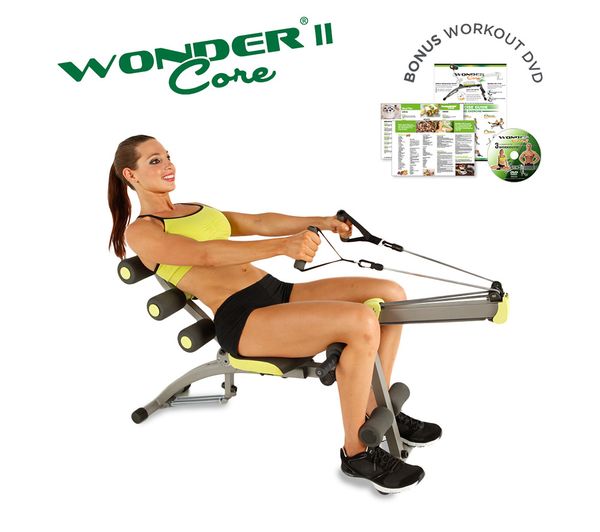 WONDER core２ WONDERCORE 2 Home Multi Gym - Silver & Yellow - WNC - Currys