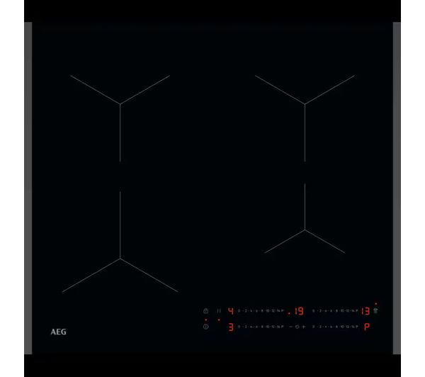 Aeg 5000 To64ia00fb 60 Cm Electric Induction Hob Black Aeg 5000 To64ia00fb 60 Cm Electric Induction Hob Black