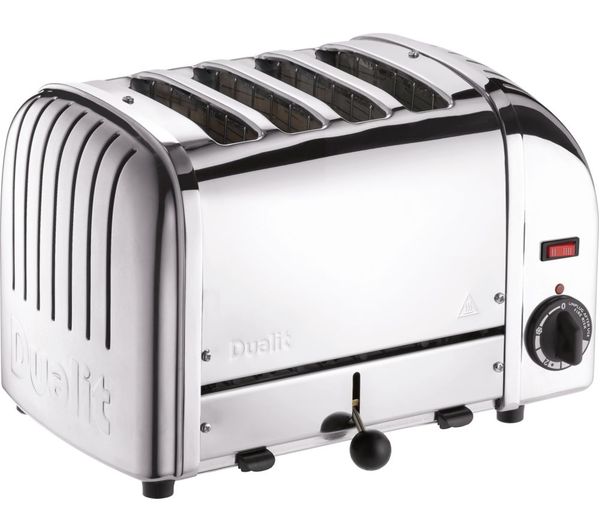 Dualit Vario 4 Slice Toaster Polished Stainless Steel