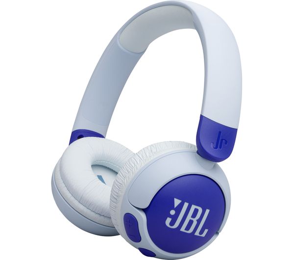 An image of JBL Junior 320BT Wireless Bluetooth Kids Headphones - Blue