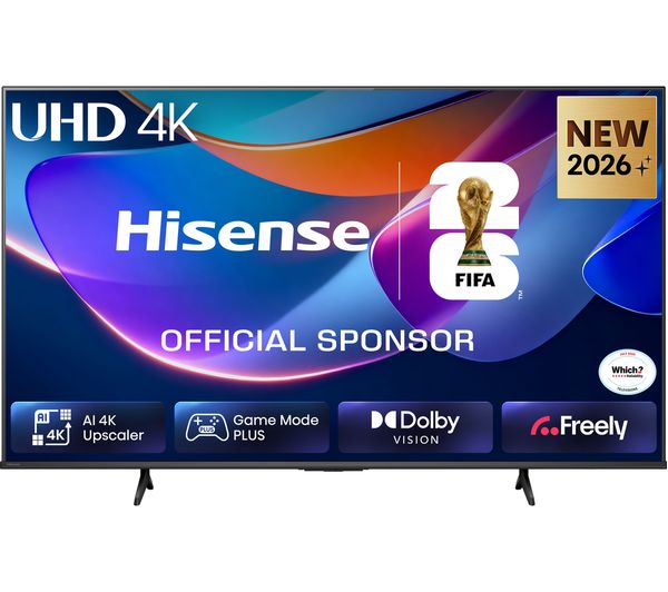 An image of HISENSE E6S 50" LED 4K HDR Smart TV with Freely - 50E6STUK
