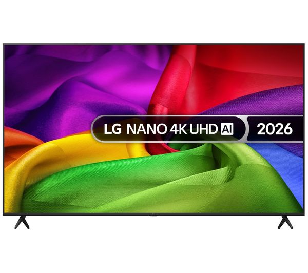 An image of LG NU80 75" LED 4K HDR Smart TV 2026 - 75NU800B6LA