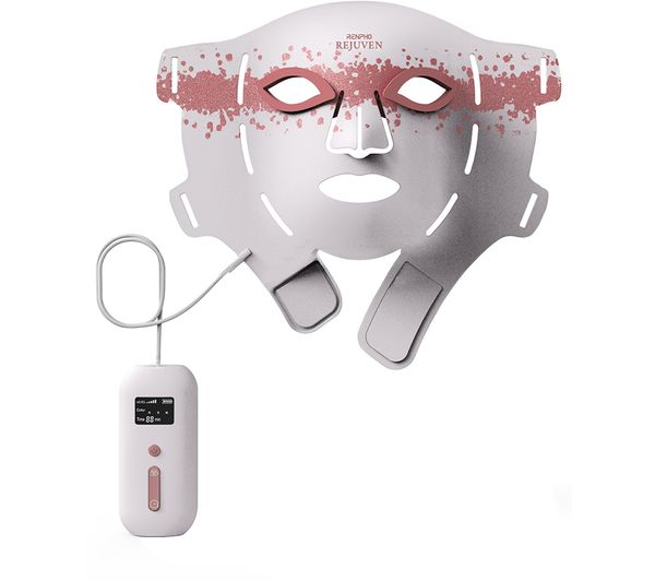 An image of RENPHO Artemis Blush 4-Mode LED Face Mask - White
